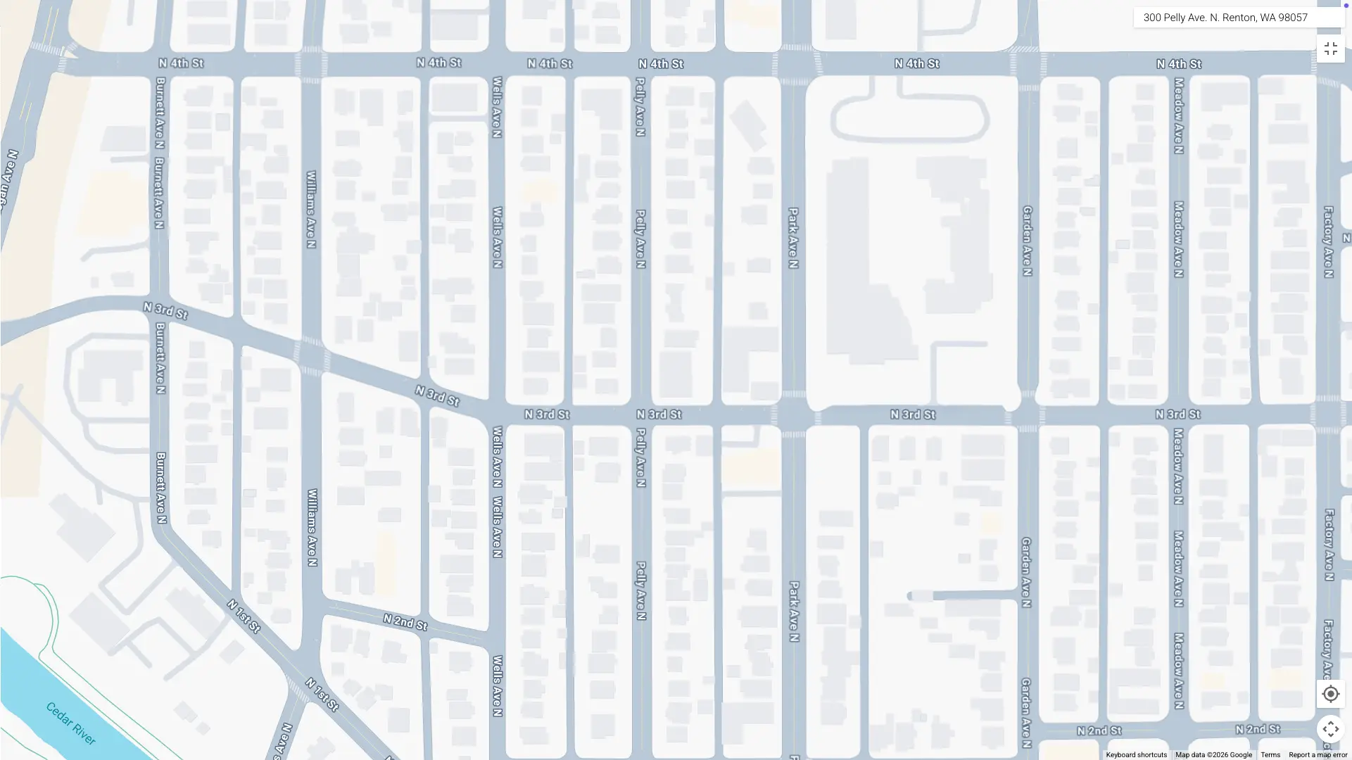 Map of Renton office location